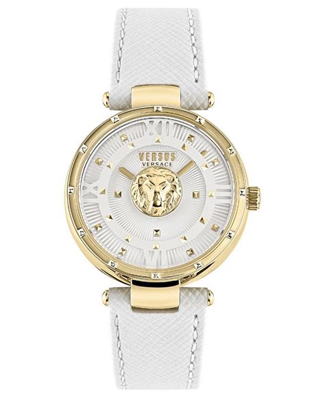 versus versace white watch|is versus versace real.